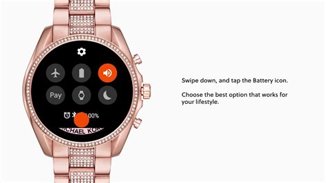 michael kors bradshaw smartwatch battery replacement|michael kors smartwatch price.